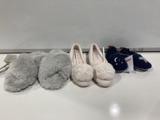 A QTY OF THE WHITE COMPANY ITEMS TO INCLUDE BEAR SLIPPER 6-7 BLUE TOTAL RRP £122