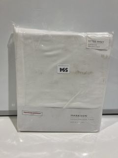 A QTY OF THE WHITE COMPANY ITEMS TO INCLUDE HARRISON FITTED SHEET WHITE SUPER KING TOTAL RRP £208