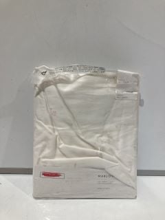 A QTY OF THE WHITE COMPANY ITEMS TO INCLUDE MARLOW DUVET COVER WHITE/CHARCOAL SINGLE TOTAL RRP £180