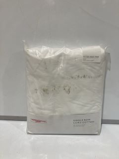 A QTY OF THE WHITE COMPANY ITEMS TO INCLUDE SRC COTTON FITTED SHEET PAIR - WHITE - KING - TOTAL RRP £193