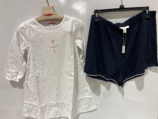 A QTY OF THE WHITE COMPANY ITEMS TO INCLUDE SHEEP MOTIF STRIPE PYJAMA 3-4YR MULTI TOTAL RRP £220