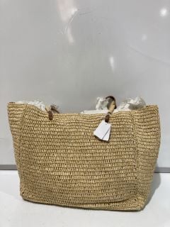 A QTY OF THE WHITE COMPANY ITEMS TO INCLUDE STRAW BEACH BAG ONE SIZE NATURAL TOTAL RRP £212