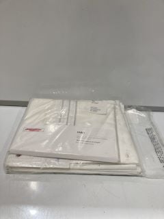 A QTY OF THE WHITE COMPANY ITEMS TO INCLUDE TOULON DUVET COVER WHITE KING TOTAL RRP £495