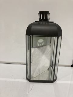 1 X OF THE WHITE COMPANY ITEMS TO INCLUDE BIG LAMP GLASS BLACK TOTAL RRP £100.00