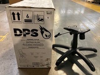 DPS GAMING CHAIR & AND GAMING DESK TO ALSO INCLUDE OFFICE CHAIR BASE TOTAL RRP £200