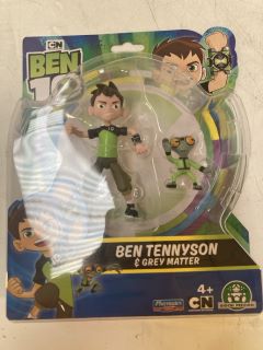 1 X BOX OF CN CARTOON NETWORK BEN 10 FIGURES