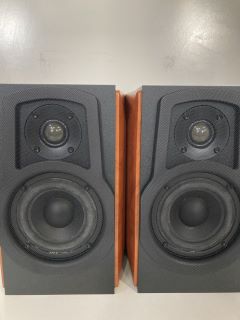 2 X BOOKSHELF SPEAKER 50W