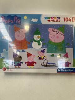 1 X BOX OF ASSORTED Babys Baby INCLUDING PEPPA PIG PUZZLE