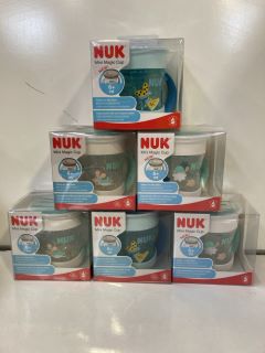 1 X BOX OF NUK MINI MAGIC CUP 6 MONTHS PLUS