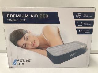 QTY OF ASSORTED AIR BEDS TO INCLUDE ACTIVE ERA PREMIUM AIR BED SINGLE SIZE