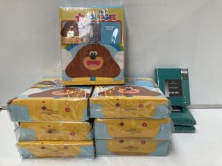 1 X BOX OF ASSORTED HOME DECOR INCLUDING HEY DUGGEE CUTAINS