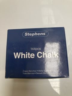 STEPHENS WHITE CHALK 144 PCS