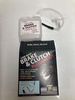 1 X BOX OF ONE MAN BRAKE & CLUTCH BLEEDING KIT