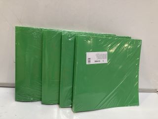 QTY OF ITEMS OF EXACOMPTA RING BINDER OPAQUE GREEN