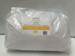 2 X NIGHT COMFORT ANIT ALLERGY ALL SEASON DUVET 7.5 TOG