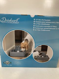 4 X DRINKWELL 3.7 LITRE WATER FOUNTAIN