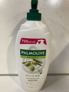 QTY OF PALMOLIVER OLIVE & MILK SHOWER CREAM