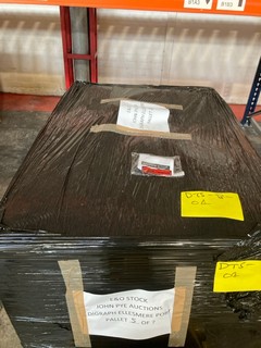 PALLET OF ITEMS TO INCLUDE KNORR BRENSE CONNECTOR LEAD, 15MM CUTTING RING, COPY SPRING BRAKE & VOLVO FH 4/16 MAIN MIRROR C/W (L)