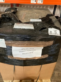 PALLET OF ITEMS TO INCLUDE BRAKE PIPE NUT, ROLLER BUFFER REPLACEMENT, 330ML DIESELCURE & WITTER TOWBAR FITTING KIT