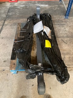 PALLET OF ITEMS TO INCLUDE DENNIS EAGLE REAR SPRING, FRONT AXLE TWIN LEAF SPRING & TRUCK SPRING FRONT 2L