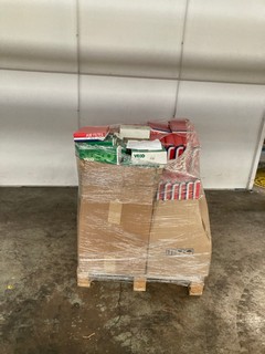 PALLET OF ITEMS TO INCLUDE UNIPART AIR FILTER, VECO HYDRAULIC BRAKE HOSE & VECO HYDRAULIC BRAKE CYLINDER