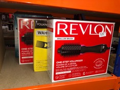 QUANTITY OF ITEMS TO INCLUDE REVLON ONE-STEP HAIR DRYER AND VOLUMIZER MID TO SHORT HAIR (ONE-STEP, 2-IN-1 STYLING TOOL, IONIC AND CERAMIC TECHNOLOGY, SMALLER OVAL DESIGN, MULTIPLE HEAT SETTINGS) RVDR