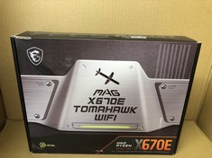 MSI MAG X670E TOMAHAWK WIFI AMD MOTHERBOARD: LOCATION - A RACK