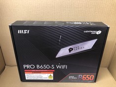 MSI PRO B650-S WIFI AMD MOTHERBOARD: LOCATION - A RACK