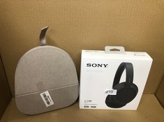 SONY WH-CH720N NOISE CANCELLING WIRELESS BLUETOOTH HEADPHONES - UP TO 35 HOURS BATTERY LIFE AND QUICK CHARGE - BLACK: LOCATION - A RACK