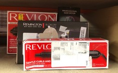 QUANTITY OF ITEMS TO INCLUDE REVLON HAIR TOOLS RVHA 6017 UK TANGLE FREE HOT AIR STYLER, BLACK: LOCATION - A RACK