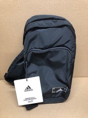 QUANTITY OF ITEMS TO INCLUDE ADIDAS UNISEX-ADULT ESSENTIALS 2 SLING CROSSBODY BAG, BLACK, ONE SIZE: LOCATION - A RACK