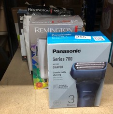 QUANTITY OF ITEMS TO INCLUDE PANASONIC ES-ALT4B 3-BLADE WET AND DRY ELECTRIC SHAVER FOR MEN, RECHARGEABLE, SKIN COMFORT SENSOR, MULTI-FLEX 12D HEAD - MINIMIZE THE 5 O’CLOCK SHADOW: LOCATION - B RACK