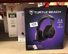 QUANTITY OF ITEMS TO INCLUDE TURTLE BEACH STEALTH 600 BLACK PC WIRELESS GAMING HEADSET W/ 80 HR BATTERY, 50MM SPEAKERS & BLUETOOTH FOR PC, PS5, PS4, NINTENDO SWITCH AND MOBILE: LOCATION - C RACK