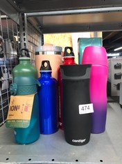 QUANTITY OF ITEMS TO INCLUDE PROWORKS 500ML METAL WATER BOTTLE: LOCATION - C RACK