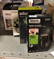 QUANTITY OF ITEMS TO INCLUDE WAHL TRAVEL SHAVER: LOCATION - C RACK