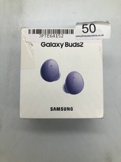 SAMSUNG GALAXY BUDS 2 WIRELESS EARPHONES, 2 YEAR EXTENDED MANUFACTURER WARRANTY, VIOLET (UK VERSION).: LOCATION - A RACK