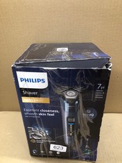 PHILIPS SHAVER SERIES 8000 - WET & DRY ELECTRIC SHAVER WITH SKIN IQ TECHNOLOGY IN ICE BLUE, POP-UP TRIMMER, CHARGING STAND, TRAVEL CASE, QUICK CLEAN POD, CLEANING BRUSH (MODEL S8692/55).: LOCATION -