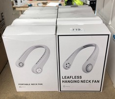 10X PORTABLE NECK FANS : LOCATION - SIDE RACKS