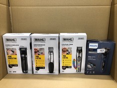 QUANTITY OF HEALTH & BEAUTY ITEMS TO INCLUDE PHILIPS SHAVER SERIES 5000, WET AND DRY ELECTRIC SHAVER, COMFORTTECH BLADES 360°, CONTOUR HEADS, ADVANCED DISPLAY, SMARTCLICK PRECISION TRIMMER, S5466/18