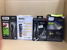 QUANTITY OF HEALTH & BEAUTY ITEMS TO INCLUDE REMINGTON BARBA BEARD TRIMMER (ADVANCED CERAMIC BLADES, POP-UP DETAIL TRIMMER, ADJUSTABLE ZOOM WHEEL, 9 LENGTH SETTINGS, COMB ATTACHMENT, CORD OR CORDLESS