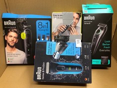 QUANTITY OF HEALTH & BEAUTY ITEMS TO INCLUDE BRAUN SERIES 3 PROSKIN 3040S ELECTRIC SHAVER AND PRECISION TRIMMER, PACK OF 1, RATED WHICH GREAT VALUE: LOCATION - B