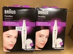 2 X BRAUN FACE SPA : LOCATION - B