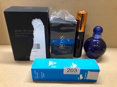 QUANTITY OF HEALTH & BEAUTY ITEMS TO INCLUDE BOSS THE SCENT HUGO BOSS 1.6 OZ EDT SPRAY FOR MEN: LOCATION - C