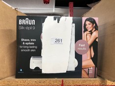 BRAUN SILK-ÉPIL 9 EPILATOR FOR WOMEN HAIR REMOVAL, INCLUDES FACIAL CLEANSING BRUSH MASSAGE CAP SHAVER AND TRIMMER HEAD, CORDLESS, WET & DRY, 100% WATERPROOF, UK 2 PIN PLUG, 9-880, WHITE/PINK.: LOCATI