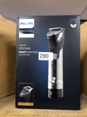 PHILIPS BEARD TRIMMER SERIES 9000 WITH LIFT & TRIM PRO SYSTEM (MODEL BT 9810/13).:: LOCATION - D