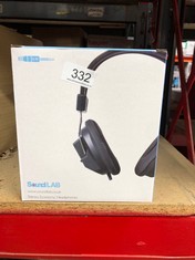 5 X SOUNDLAB FULL SIZE ECONOMY STEREO HEADPHONES: LOCATION - D