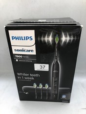 PHILIPS SONICARE SERIES 7900: ADVANCED WHITENING SONIC ELECTRIC TOOTHBRUSH WITH APP, CONNECTED BRUSHING, BUILT-IN PRESSURE SENSOR, SMART BRUSH HEAD RECOGNITION, 4 MODES, 3 INTENSITIES, MODEL HX9631/1