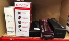 QUANTITY OF HEALTH & BEAUTY ITEMS TO INCLUDE REVLON ONE-STEP HAIR DRYER AND VOLUMISER FOR MID TO LONG HAIR (ONE-STEP, 2-IN-1 STYLING TOOL, IONIC AND CERAMIC TECHNOLOGY, UNIQUE OVAL DESIGN) RVDR5222: