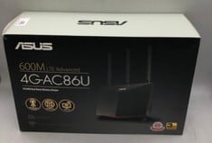 ASUS 4G-AC86U CAT. 12 600MBPS DUAL-BAND AC2600 LTE MODEM ROUTER, SUPPORT GUEST WORK WITH CAPTIVE PORTAL, LIFETIME FREE AIPROTECTION PRO INTERNET SECURITY, MU-MIMO.: LOCATION - TOP 50 RACK