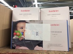 QUANTITY OF BABY & TODDLER ITEMS TO INCLUDE BABYBJORN WOODEN TOY FOR BABYSITTERS: LOCATION - F